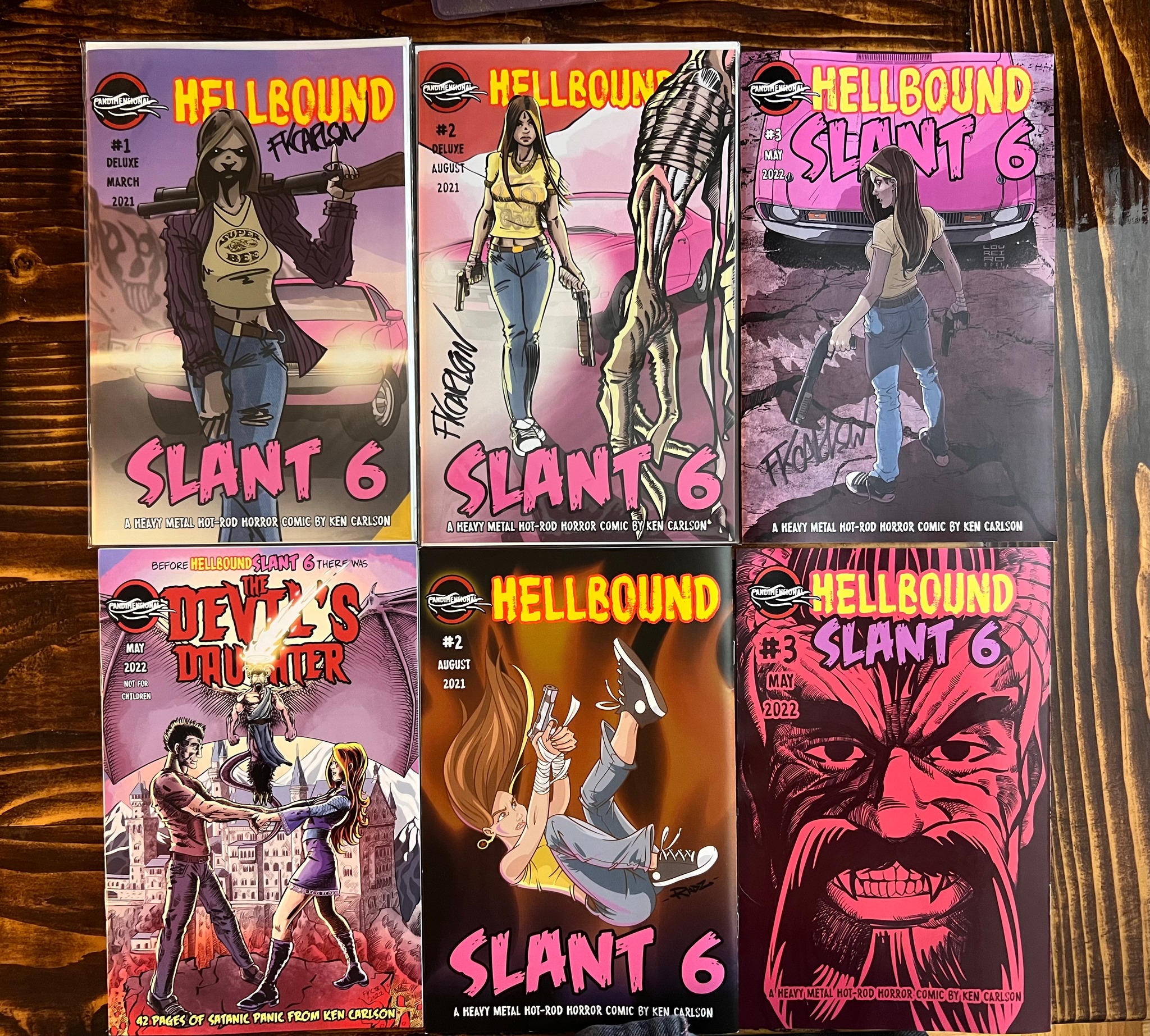 WA SummerCon, Hellbound Slant 6 #4, and I Finally Get COVID